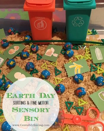Earth Day Sensory Bin